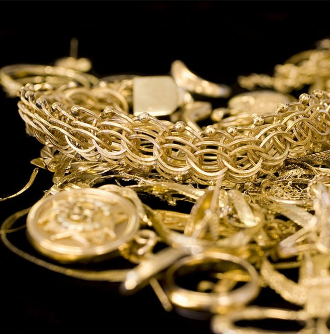 Gouden sieraden 