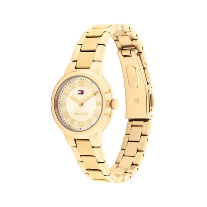 Tommy Hilfiger BECCA dameshorloge TH1782905  -  Goudkleurig 28mm