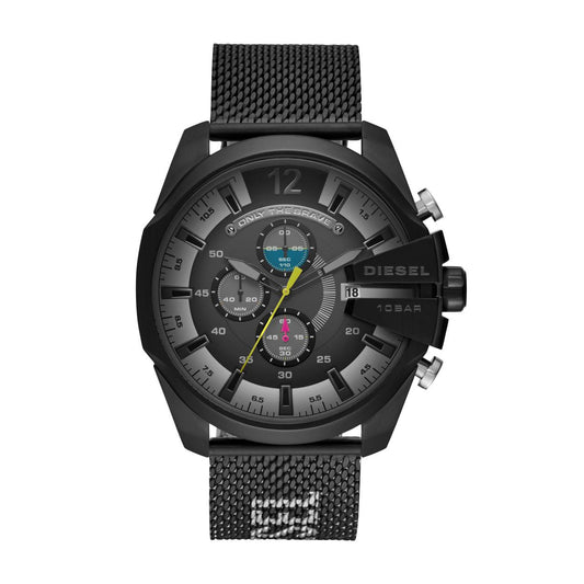 Diesel Mega Chief Chronograaf zwart DZ4514