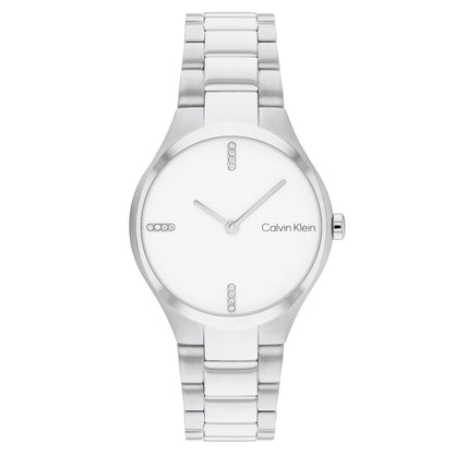 Calvin Klein Zilverkleurige Dameshorloge 30 mm CK25200332