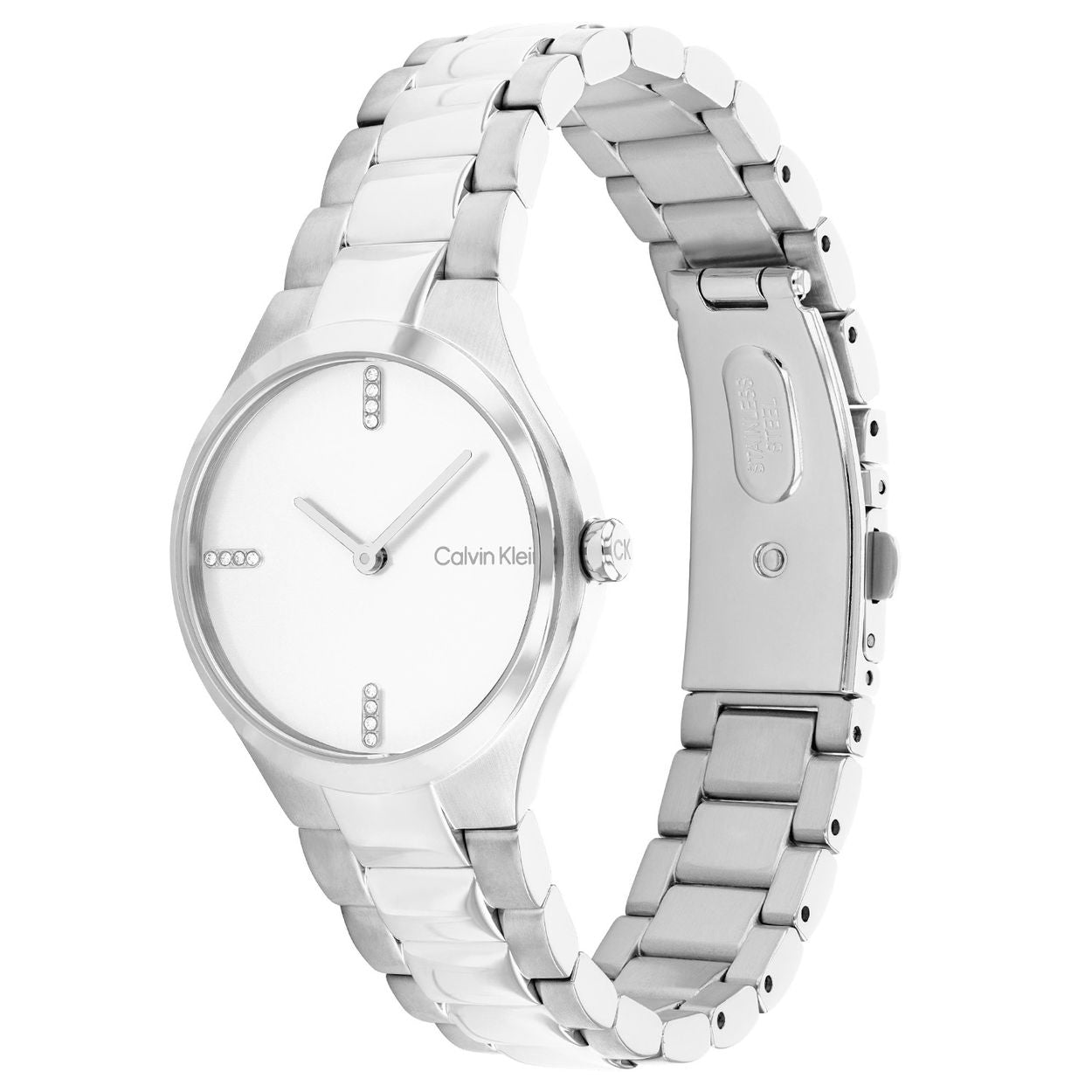 Calvin Klein Zilverkleurige Dameshorloge 30 mm CK25200332