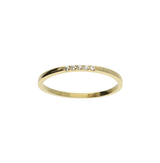 Gouden Fantasie Ring maat 54